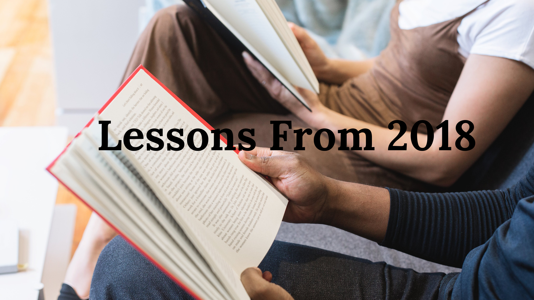 21 lessons from 2018